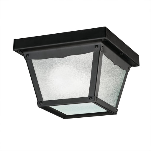 Kichler - 365BK - One Light Outdoor Ceiling Mount - Outdoor Miscellaneous - Black