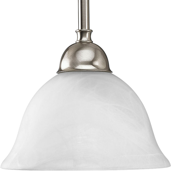 Progress Lighting - P5068-09 - One Light Mini Pendant - Avalon - Brushed Nickel