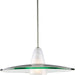 Progress Lighting - P5012-09 - One Light Pendant - Glass Pendants - Brushed Nickel