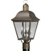 Progress Lighting - P5487-20 - Three Light Post Lantern - Andover - Antique Bronze