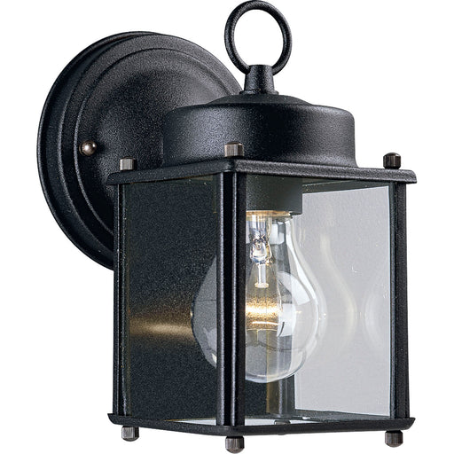 Progress Lighting - P5607-31 - One Light Wall Lantern - Flat Glass Lantern - Black