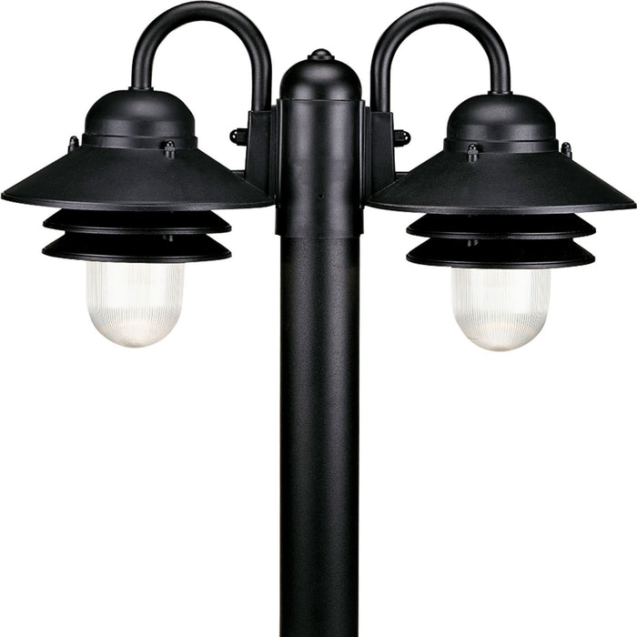Progress Lighting - P5493-31 - Two Light Post Lantern - Newport - Textured Black