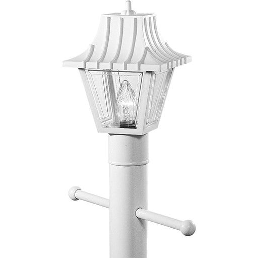 Progress Lighting - P5414-30 - One Light Post Lantern - Mansard - White