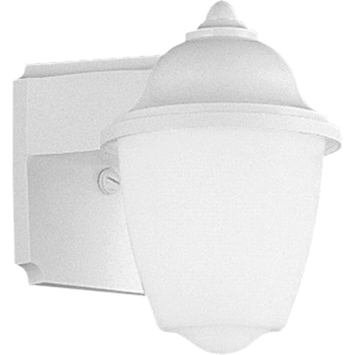 Progress Lighting - P5844-30 - One Light Wall Lantern - Polycarbonate - White
