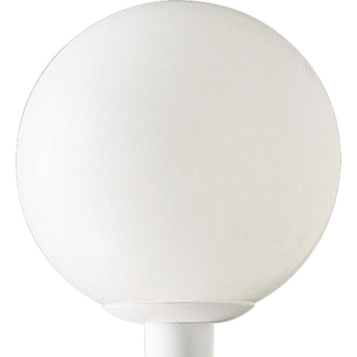 Progress Lighting - P5426-60 - One Light Post Lantern - Globe - White