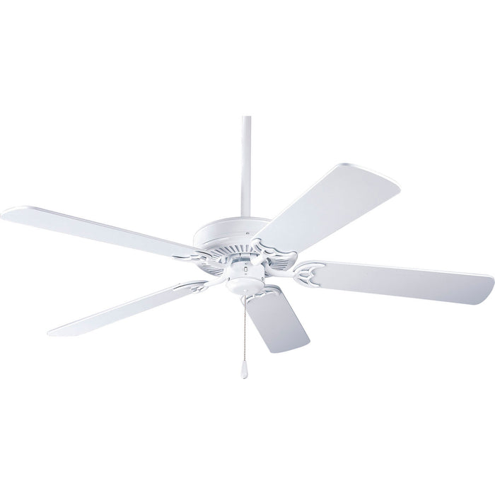 Progress Lighting - P2501-30W - 52``Ceiling Fan - AirPro Builder - White