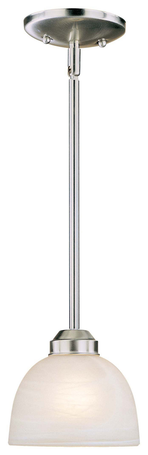 Minka-Lavery - 1421-84 - One Light Mini Pendant - Paradox - Brushed Nickel