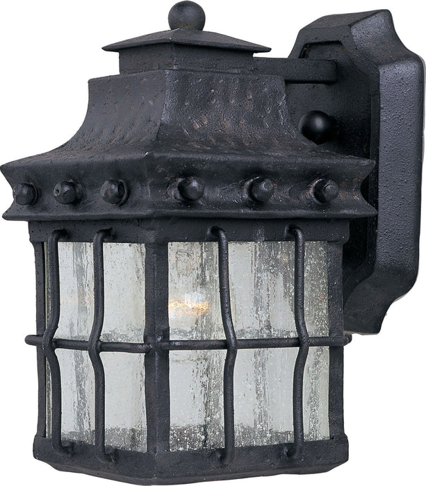 Maxim - 30081CDCF - One Light Outdoor Wall Lantern - Nantucket - Country Forge