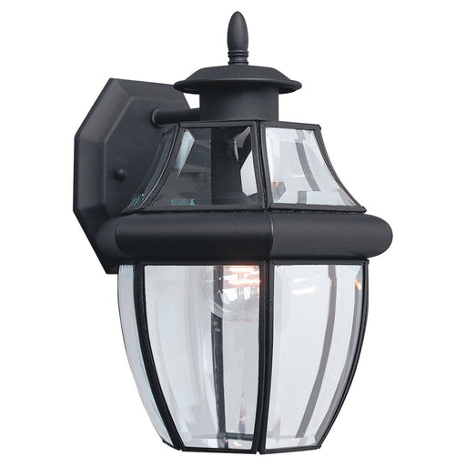 Generation Lighting - 8038-12 - One Light Outdoor Wall Lantern - Lancaster - Black