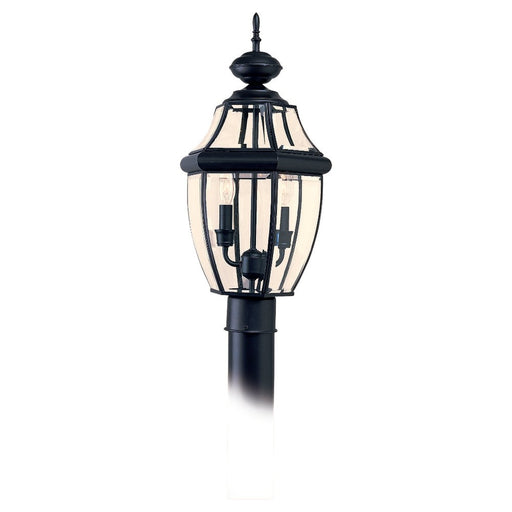 Generation Lighting - 8229-12 - Two Light Outdoor Post Lantern - Lancaster - Black