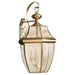 Generation Lighting - 8040-02 - Three Light Outdoor Wall Lantern - Lancaster - Polished Brass