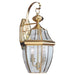 Generation Lighting - 8039-02 - Two Light Outdoor Wall Lantern - Lancaster - Polished Brass