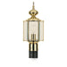 Generation Lighting - 8209-02 - One Light Outdoor Post Lantern - Classico - Polished Brass