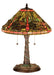 Meyda Tiffany - 27812 - Three Light Table Lamp - Tiffany Dragonfly - Mahogany Bronze