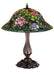 Meyda Tiffany - 26489 - One Light Table Lamp - Tiffany Rosebush - Craftsman Brown