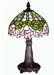 Meyda Tiffany - 30312 - One Light Mini Lamp - Tiffany Cabbage Rose - Vintage Copper