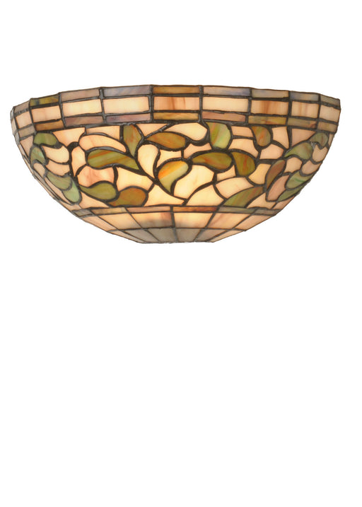 Meyda Tiffany - 21727 - One Light Wall Sconce - Tiffany Turning Leaf - Bapa