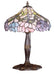 Meyda Tiffany - 52134 - One Light Accent Lamp - Wisteria - Beige Pink Pr Purple/Blue