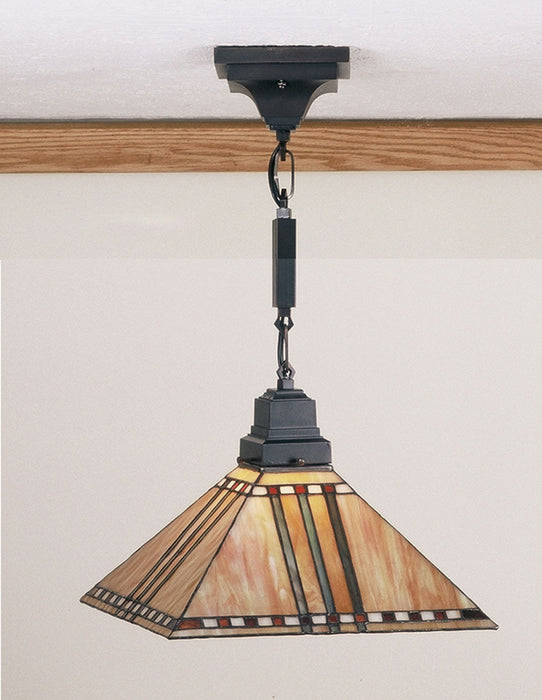 Meyda Tiffany - 49155 - One Light Pendant - Prairie Corn - Nickel