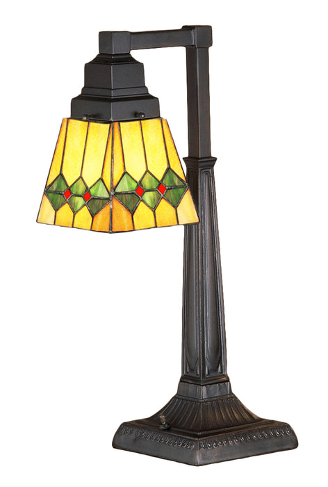 Meyda Tiffany - 48214 - One Light Desk Lamp - Martini Mission - Ha Flame