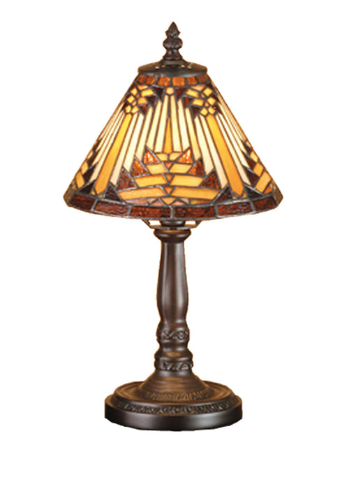 Meyda Tiffany - 66223 - One Light Mini Lamp - Nuevo - Timeless Bronze