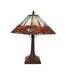 Meyda Tiffany - 28396 - One Light Table Lamp - Prairie Dragonfly - Pbag Flame Orange