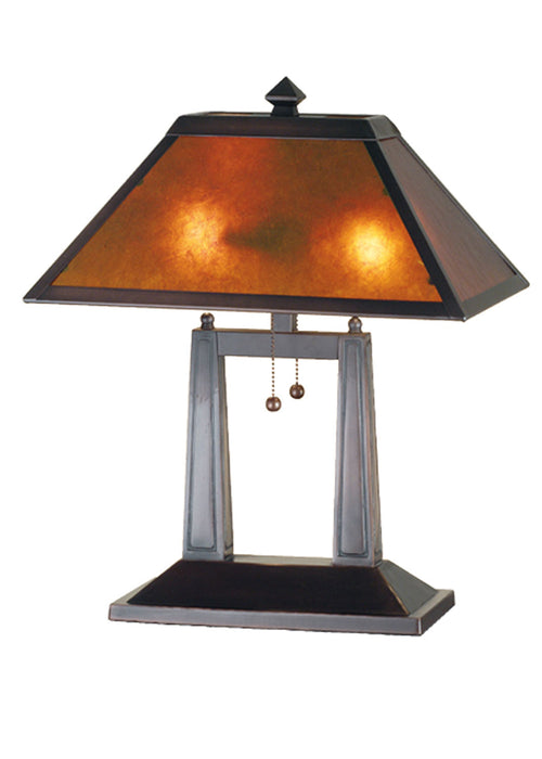 Meyda Tiffany - 24216 - Two Light Table Lamp - Sutter - Antique Copper