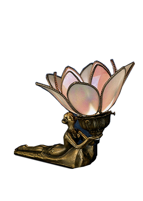 Meyda Tiffany - 27137 - One Light Table Lamp - Bud - Mahogany Bronze