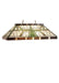 Meyda Tiffany - 47975 - Six Light Oblong Pendant - Dana House - Beige Amber