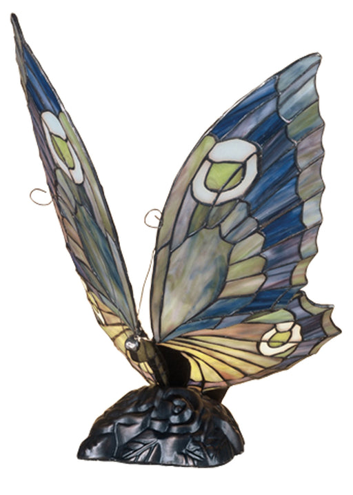 Meyda Tiffany - 48017 - One Light Accent Lamp - Butterfly - Antique Copper