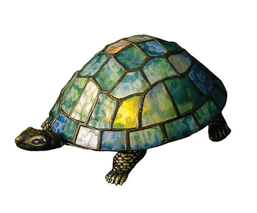 Meyda Tiffany - 10270 - One Light Accent Lamp - Turtle - Mahogany Bronze