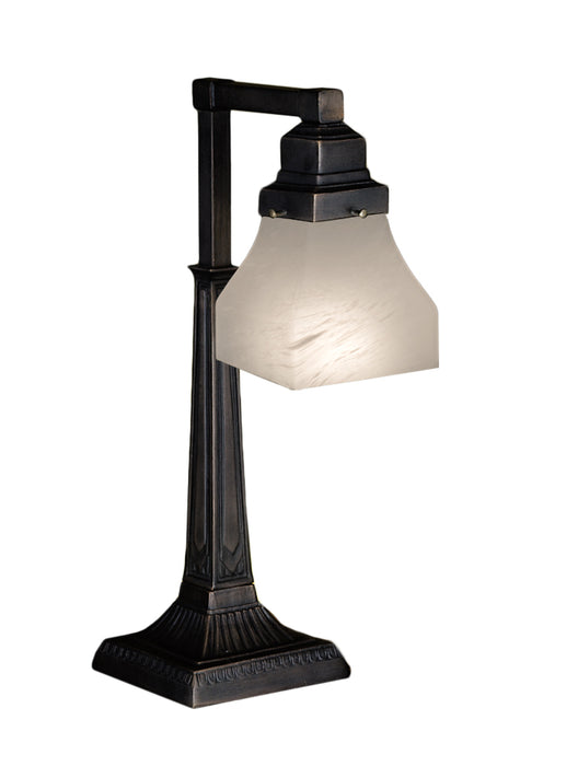 Meyda Tiffany - 27624 - One Light Desk Lamp - Bungalow - French Bronzed