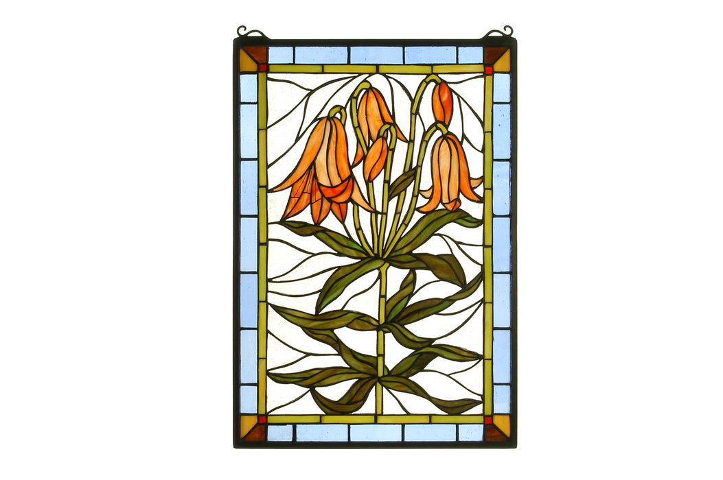 Meyda Tiffany - 32660 - Window - Trumpet Lily - Vintage Copper