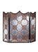 Meyda Tiffany - 48092 - Fireplace Screen - Victorian Beveled - Antique Copper