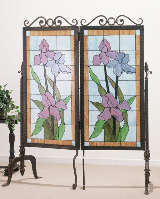 Meyda Tiffany - 65253 - Room Divider - Iris - Antique Copper