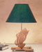 Meyda Tiffany - 49791 - Two Light Table Lamp - Leaping Bass - Hunter Green