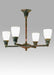 Meyda Tiffany - 56475 - Four Light Chandelier - Revival Oyster Bay - Custom