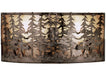 Meyda Tiffany - 48082 - Two Light Wall Sconce - Tall Pines - Antique Copper