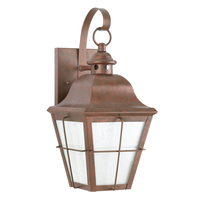 Generation Lighting - 8463D-44 - Two Light Outdoor Wall Lantern - Chatham - Weathered Copper