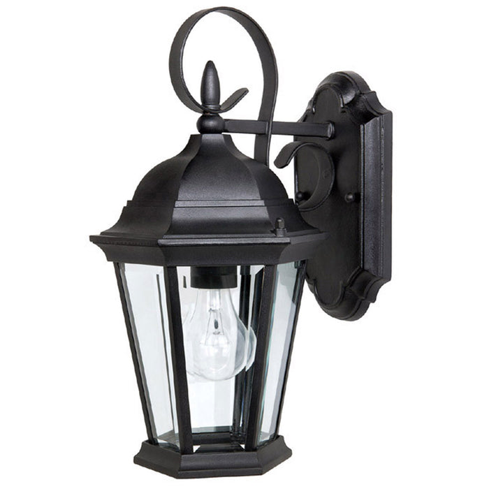 Capital Lighting - 9726BK - One Light Outdoor Wall Lantern - Carriage House - Black
