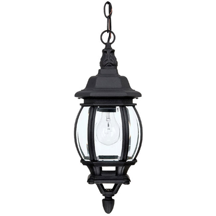 Capital Lighting - 9868BK - One Light Outdoor Hanging Lantern - French Country - Black