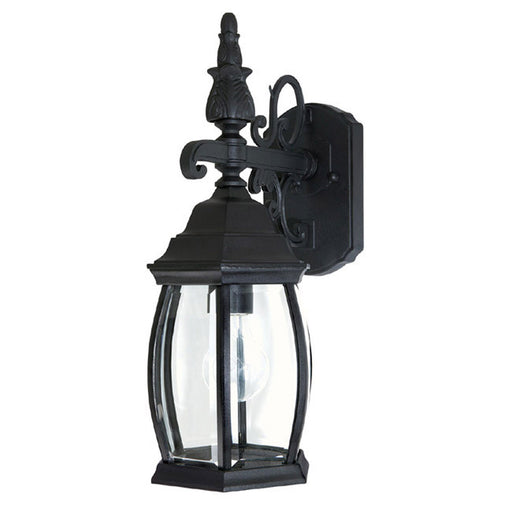 Capital Lighting - 9866BK - One Light Outdoor Wall Lantern - French Country - Black