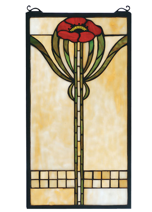 Meyda Tiffany - 67789 - Window - Parker Poppy - Beige Flame Ia
