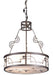 Meyda Tiffany - 70647 - Four Light Inverted Pendant - Revival - Nickel