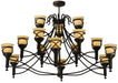 15 Light Chandelier - Lighting Design Store