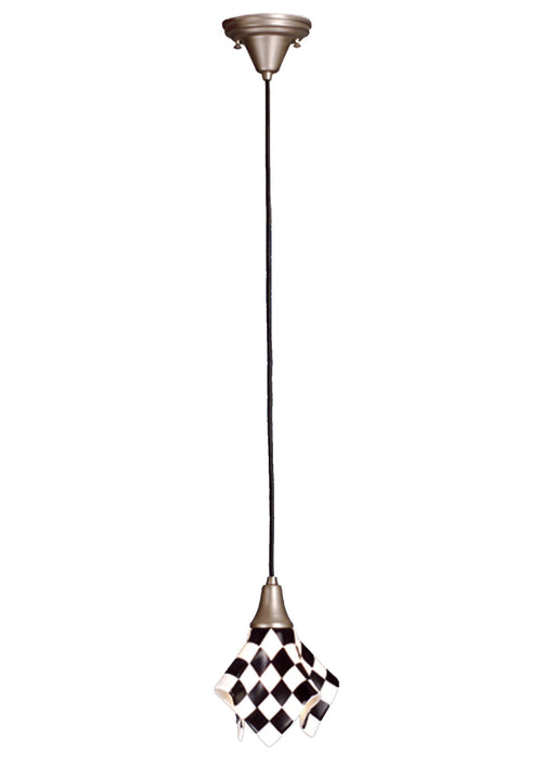 Meyda Tiffany - 81355 - One Light Mini Pendant - Metro Fusion - Nickel