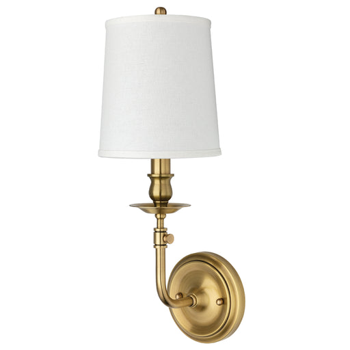 Hudson Valley - 171-AGB - One Light Wall Sconce - Logan - Aged Brass