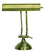 House of Troy - AP10-21-71 - One Light Piano/Desk Lamp - Advent - Antique Brass
