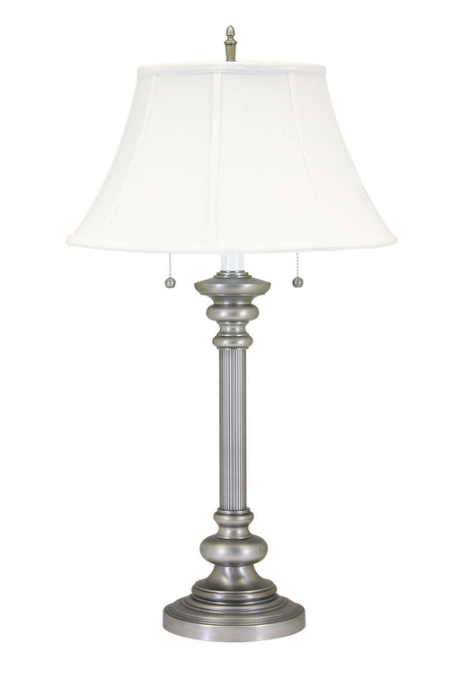 House of Troy - N651-PTR - Two Light Table Lamp - Newport - Pewter