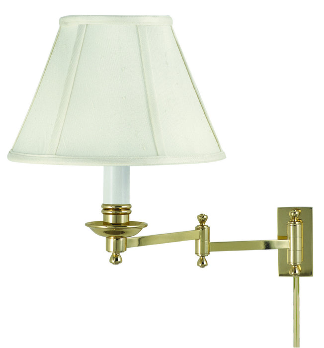 House of Troy - LL660-PB - One Light Wall Sconce - Library - Polished Brass